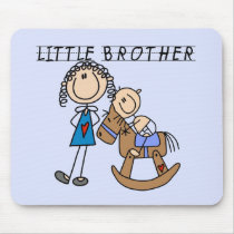 Rocking  Horse Little Brother Tshirts mousepads
