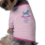Rocking Horse Mom Love Me Doggie Tshirt