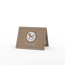 Rocking Horse Thank You Card