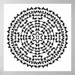 Rocking R Rodeo Mandala 1 Print