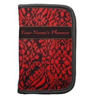 Rocking Red Reptile Planner