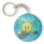 Rocking Sunny Keychain