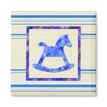 Rockinghorse: It's a Boy! magnets by SuanSKatra Rockinghorse: It's a Boy! magnets