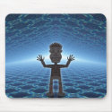 Rockman In Bright Lights mousepads