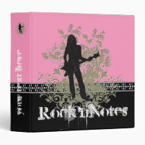 luminaart, binders, rock chic, fashionable notebook, post cards, christmas card, greetings card, gifts, happy, christmas.greetings, artistic, creative, music, happy new year 2010, Binder with custom graphic design