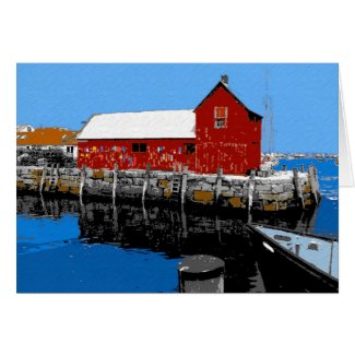 Rockport Boat House card