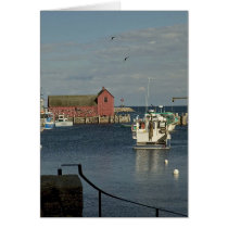 Rockport Harbour cards by cbimaging Rockport Harbour cards