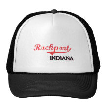 Rockport Indiana City Classic Trucker Hats
