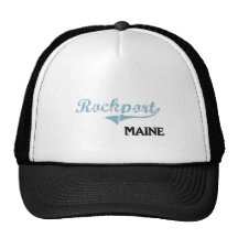 Rockport Maine City Classic Mesh Hats