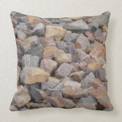 Rocks throwpillow
