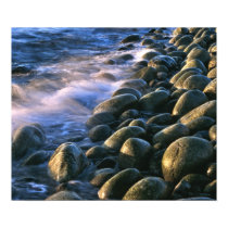 Rocks and Wave Canvas posters