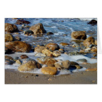 Rocks and waves cards