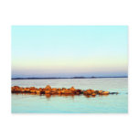 Rocks at Sunset - Ross Barnett Reservoir Postcard