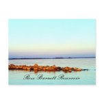 Rocks at Sunset - Ross Barnett Reservoir Post Card