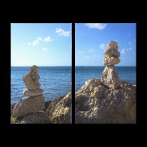 Rocks at the Sea canvas prints