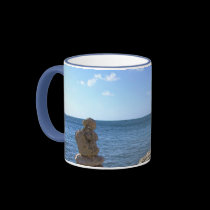 Rocks at the Sea mugs