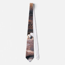 Rocks In Log Neck Tie