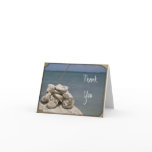 Rocks on Beach Thank You Note