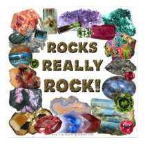 Rocks Really Rock posters by geargems Rocks Really Rock posters