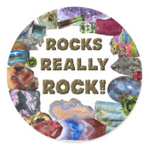 Rocks Really Rock stickers by geargems Rocks Really Rock stickers