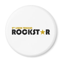 Rockstar - 2nd Grade Fridge Magnet