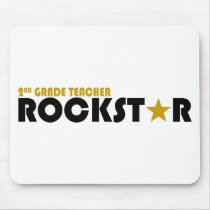 Rockstar - 2nd Grade Mouse Mat