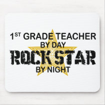 Rockstar by Night - 1st Grade Mouse Mat