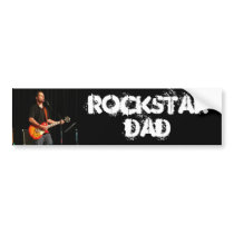 Rockstar Dad bumper stickers