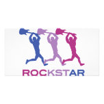 rockstar fun icon photo card template