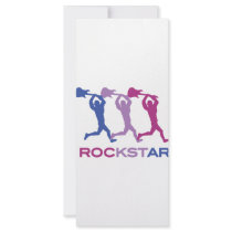 rockstar fun icon rack card template