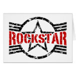 Rockstar Greeting Card