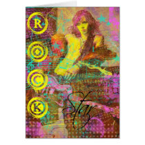 Rockstar Greeting Card (Blank Inside)
