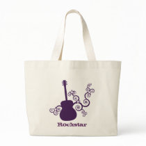 Rockstar Guitar Bag, Purple