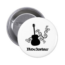 Rockstar Guitar Button