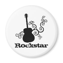 Rockstar Guitar Magnet