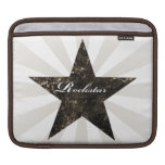 Rockstar iPad Sleeve (grunge textures - dark)