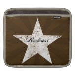 Rockstar iPad Sleeve (grunge textures - light)