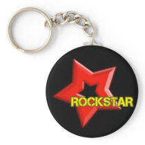 Rockstar Keychain