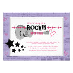 Rockstar Kids Birthday Party Invitations