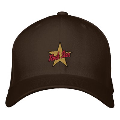 Rockstar music lovers rock star embroidered cap embroidered hat Rockstar music lovers rock star embroidered cap embroidered hat