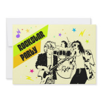 Rockstar Party Invitation
