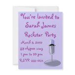 Rockstar Party Invitation