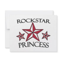 Rockstar Princess Invitations