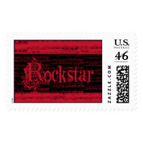 Rockstar red Postage postage