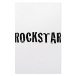 rockstar personalized stationery