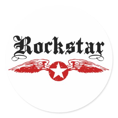 Rockstar stickers
