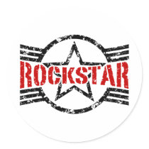 Rockstar stickers