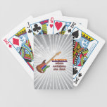 Rockstars are born in Gambia playing cards