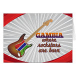 Rockstars are born in Gambia cards