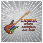 Rockstars are born in Gambia napkins